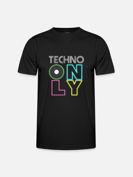 TECHNOPARTY - Men's Functional T-Shirt - black