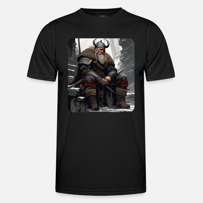 Proud Viking Warrior Germanic Men's Functional T-Shirt