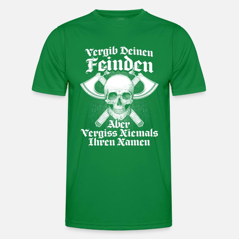 Wikinger - Vergeben Männer Funktions-T-Shirt