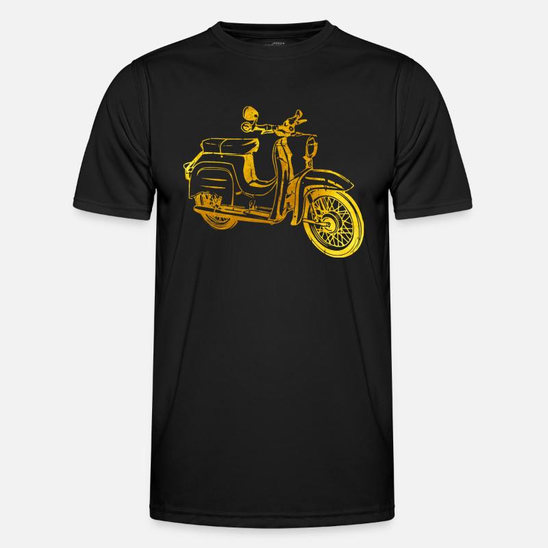 Simson Schwalbe RDA Cyclomoteur T-shirt sport Homme