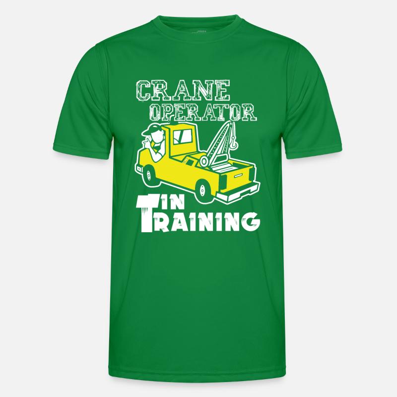 Crane Operator In Training Men's Functional T-Shirt
