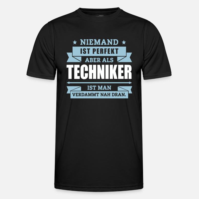 Funshirt Techniker Männer Funktions-T-Shirt