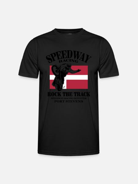 Speedway - Denmark - Men's Functional T-Shirt - black