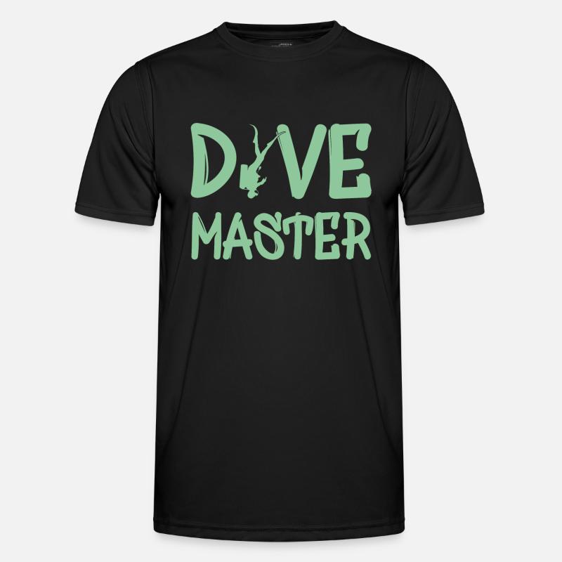 Dive Master Diving Scuba Diver Männer Funktions-T-Shirt