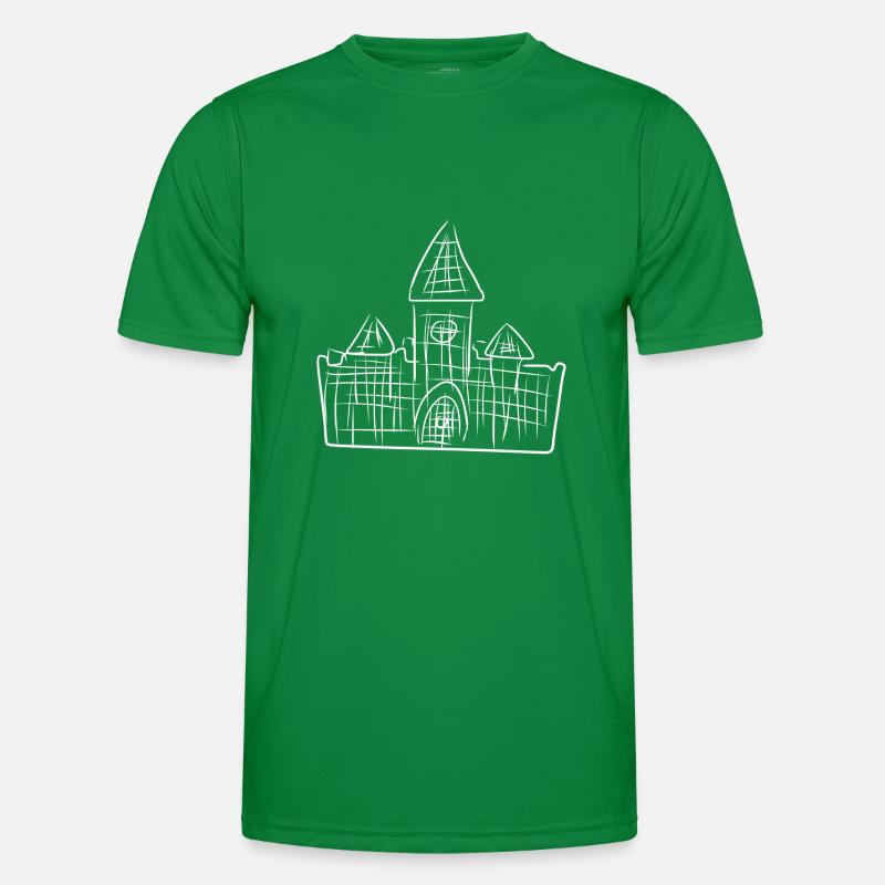 murs du château T-shirt sport Homme
