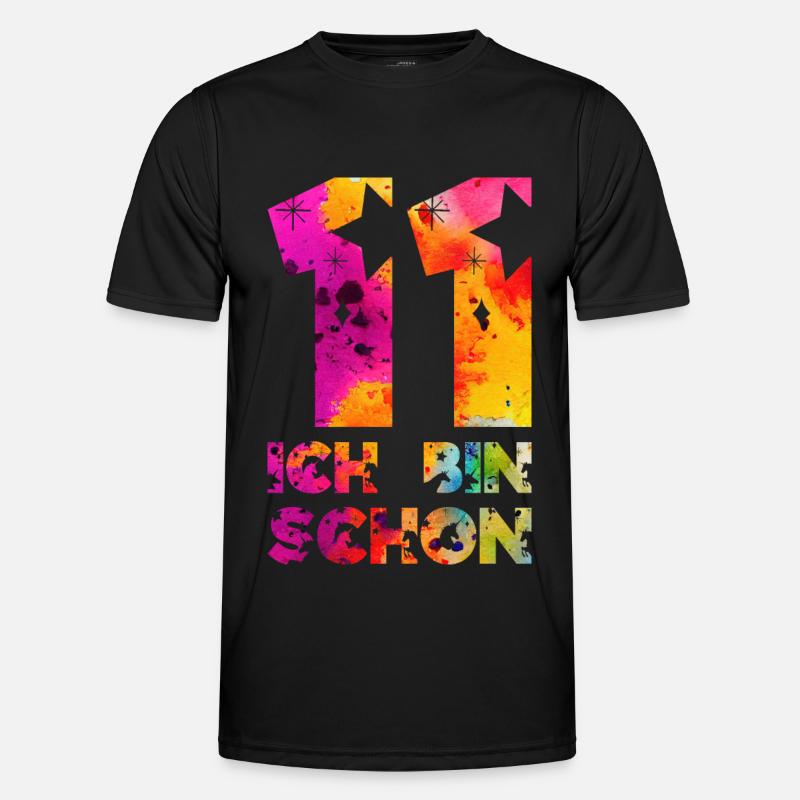 ICH BIN SCHON 11 EINHORN 11. GEBURTSTAG Männer Funktions-T-Shirt