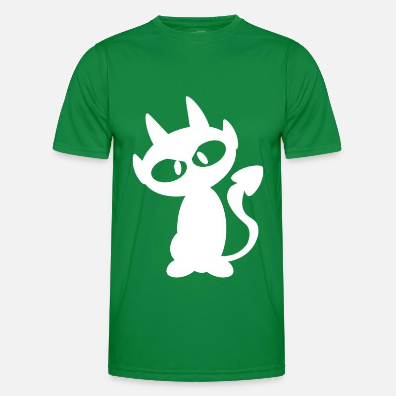 Little Evil White Devil T-Shirt Men's Functional T-Shirt