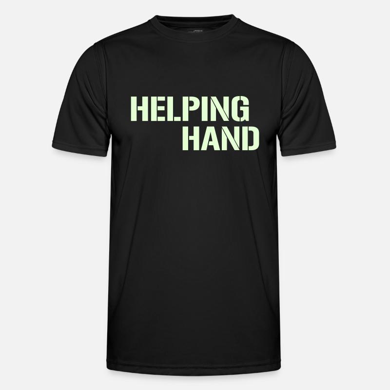 Helping Hand Men's Functional T-Shirt