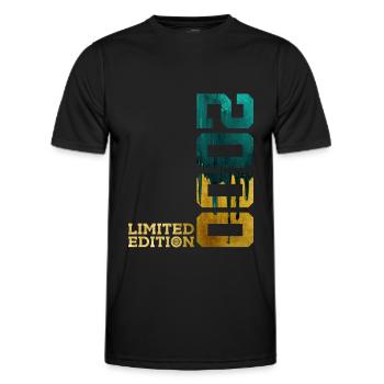 26. GEBURTSTAG LIMITED EDITION 2000 - Männer Funktions-T-Shirt - Schwarz - Vorne - AI Model Male 178 dark (178cm)