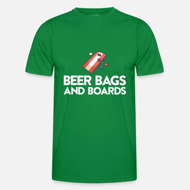 Jeu de Cornhole Tenue de trou de maïs avec Cornhole T-shirt sport Homme