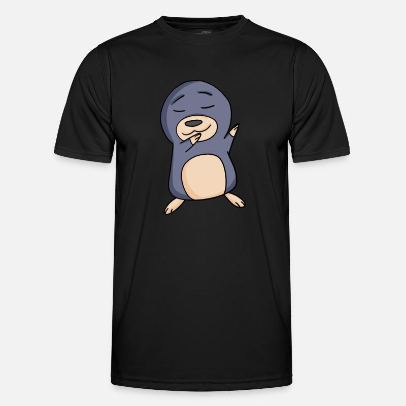 Maulwurf Männer Funktions-T-Shirt