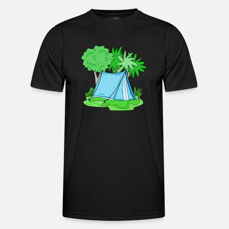 Tent light blue Men's Functional T-Shirt