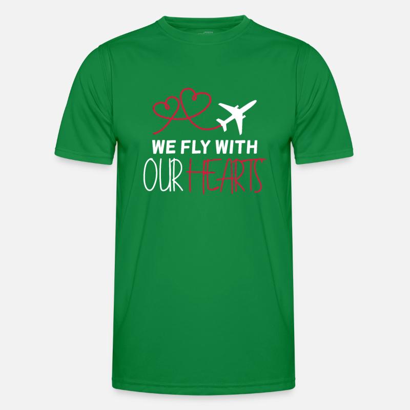 Flugzeug Pilot Spruch Geschenk Männer Funktions-T-Shirt