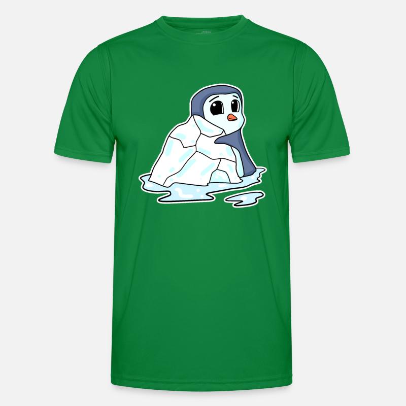 Pinguin Pinguine Seevogel Seevögel Männer Funktions-T-Shirt