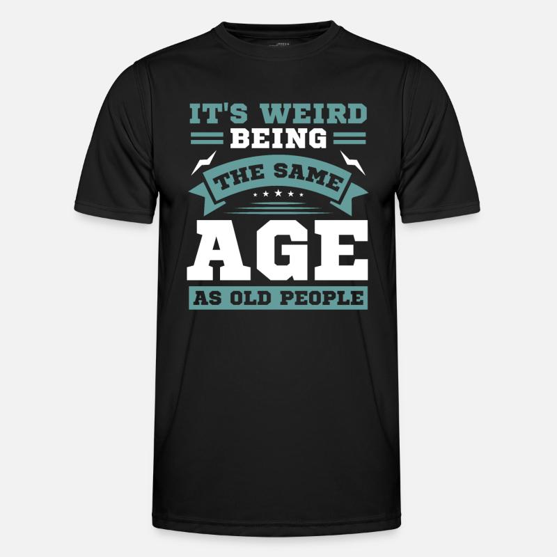 Geburtstag Altern Spruch Humor Geschenkidee Männer Funktions-T-Shirt