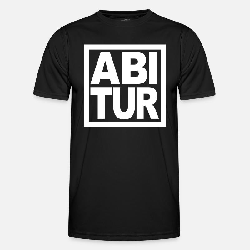 Abitur Abschluss Männer Funktions-T-Shirt