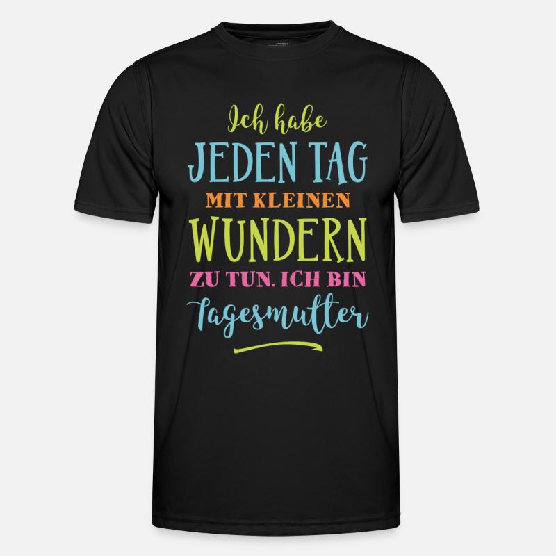 Tagesmutter - Kleine Wunder Männer Funktions-T-Shirt