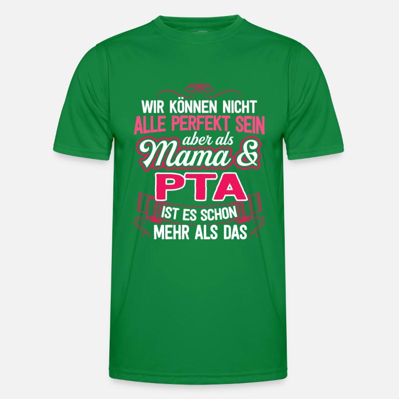 PTA - Mama Männer Funktions-T-Shirt