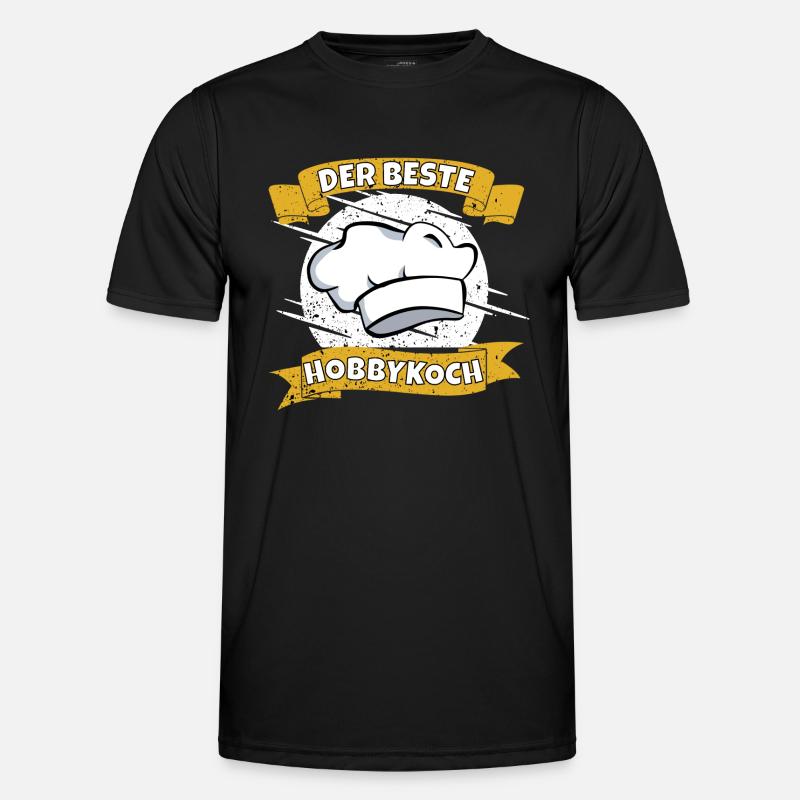 Der Beste Hobbykoch Männer Funktions-T-Shirt