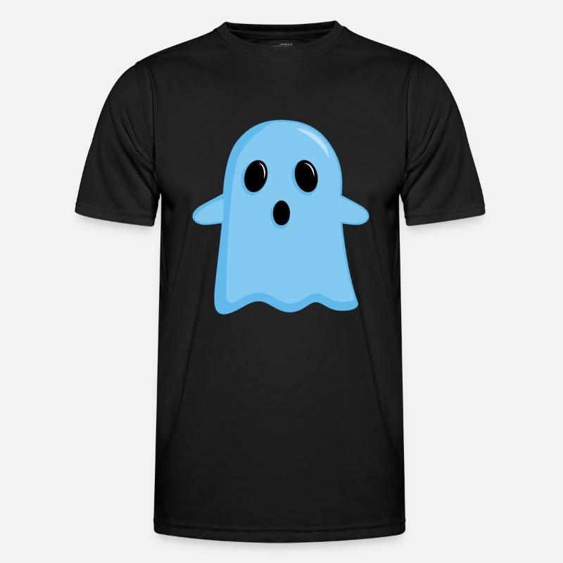 Blauer Geist - Männer Funktions-T-Shirt - Schwarz