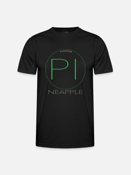 PINEAPPLE FLAVOUR - Männer Funktions-T-Shirt - Schwarz