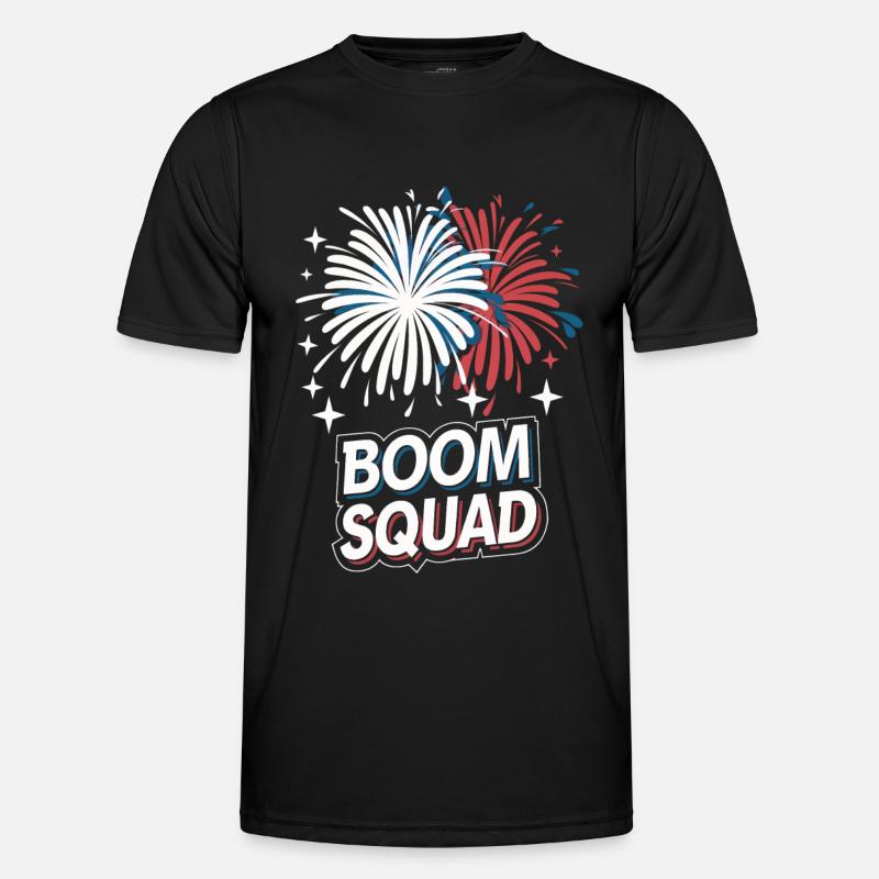 Pyrotechnics Fireworks Pyrotechnics - Men's Functional T-Shirt - black
