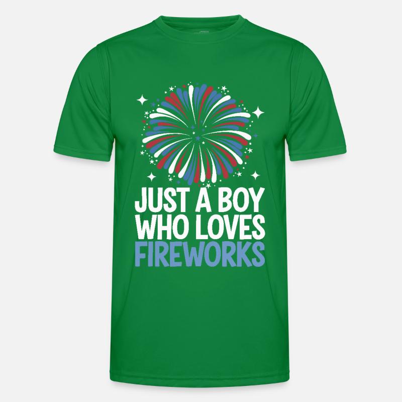 Pyrotechnics Fireworks Pyrotechnics Men's Functional T-Shirt