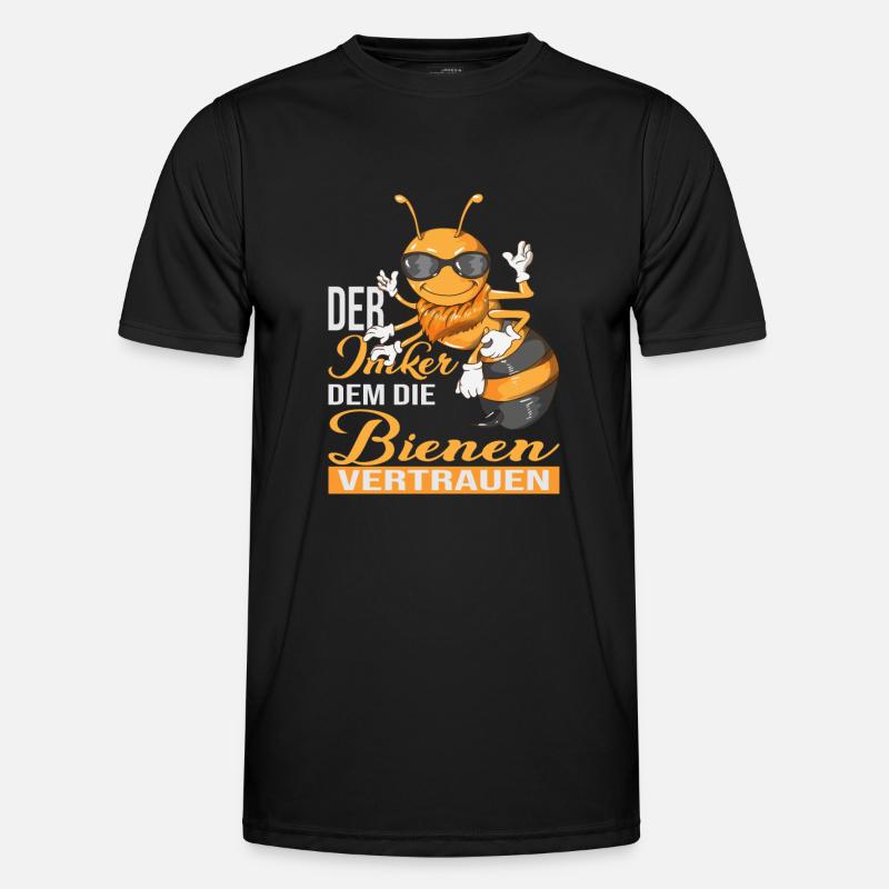 The beekeeper the bees trust beekeeping Men's Functional T-Shirt