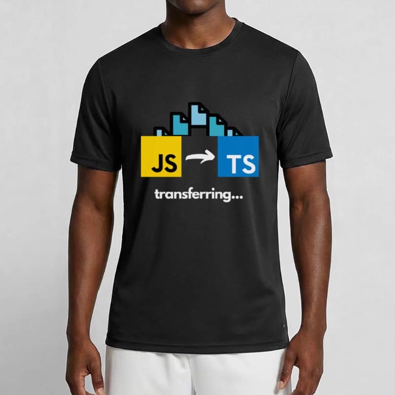 Transferring from Javascript to Typescript Men's Functional T-Shirt