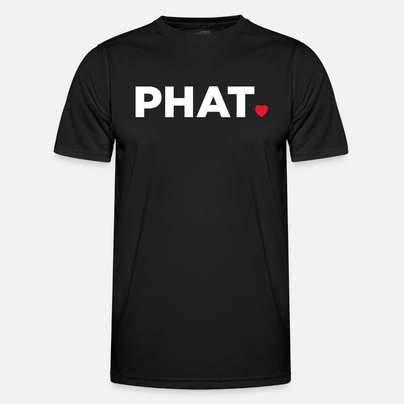 Fett - Männer Funktions-T-Shirt - Schwarz