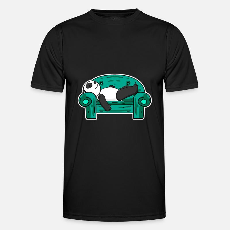 panda - Men's Functional T-Shirt - black