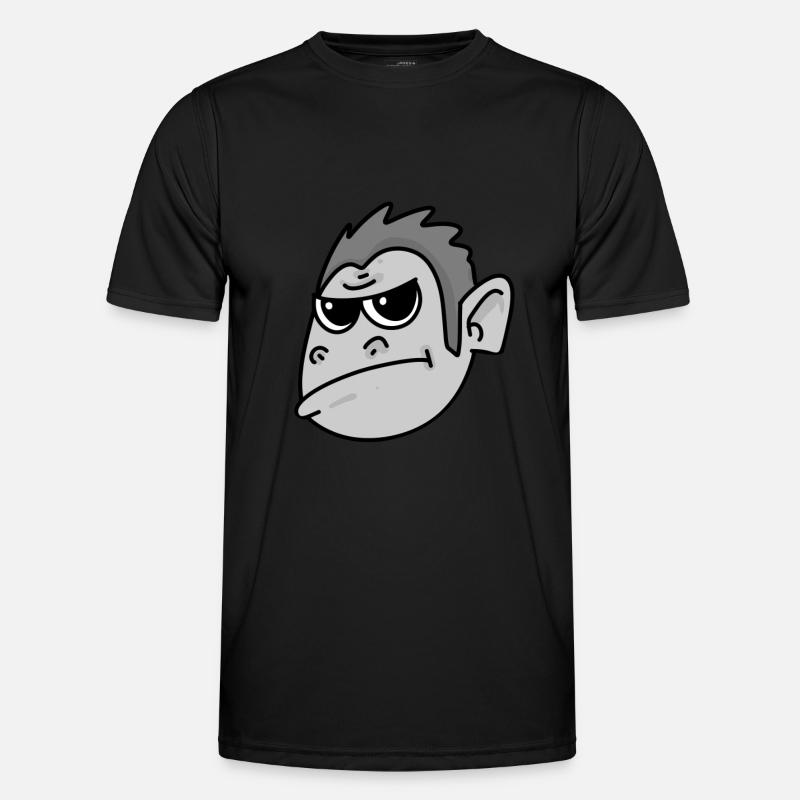 Gorilla Head Men's Functional T-Shirt