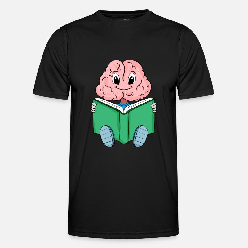 Lecture cérébrale T-shirt sport Homme