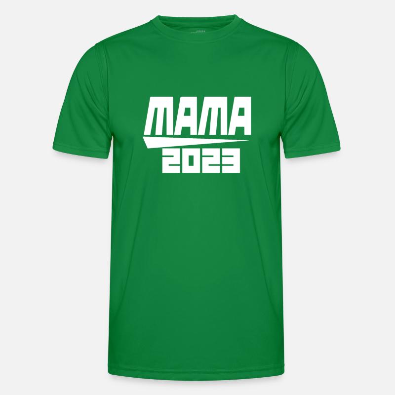 Mama 2023 Mutter Männer Funktions-T-Shirt