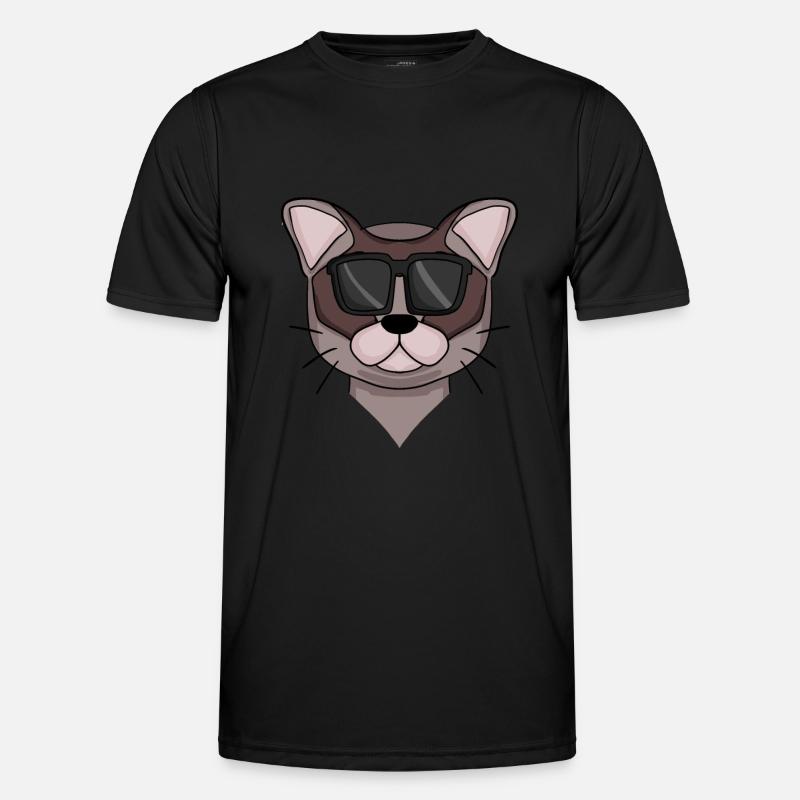 Burma Katze Männer Funktions-T-Shirt