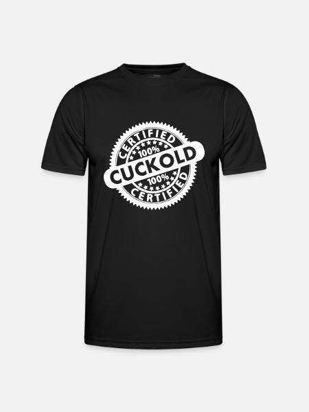 cuckold - T-shirt sport Homme - noir