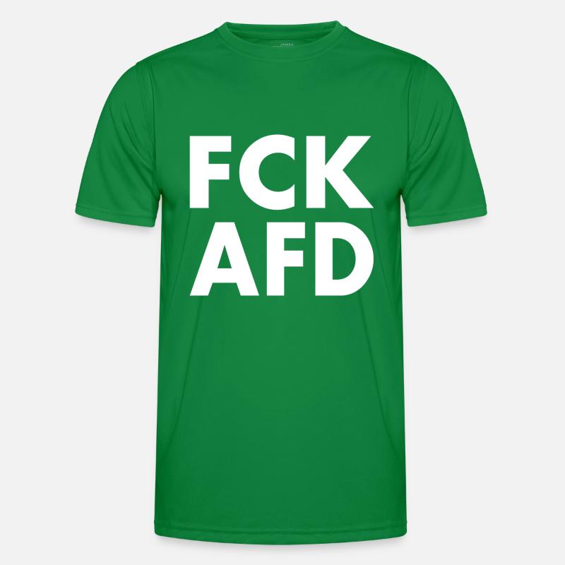 Fck afd Männer Funktions-T-Shirt