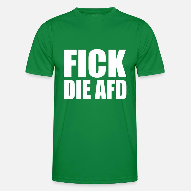 Fick die afd Männer Funktions-T-Shirt