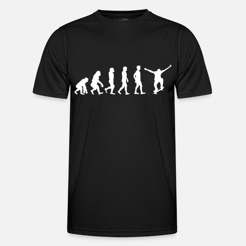 Evolution Skater - Men's Functional T-Shirt - black