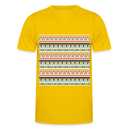 Patrón egipcio III - Camiseta funcional para hombres
