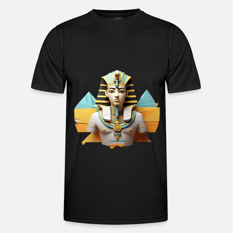 Pharaonisches Design Männer Funktions-T-Shirt