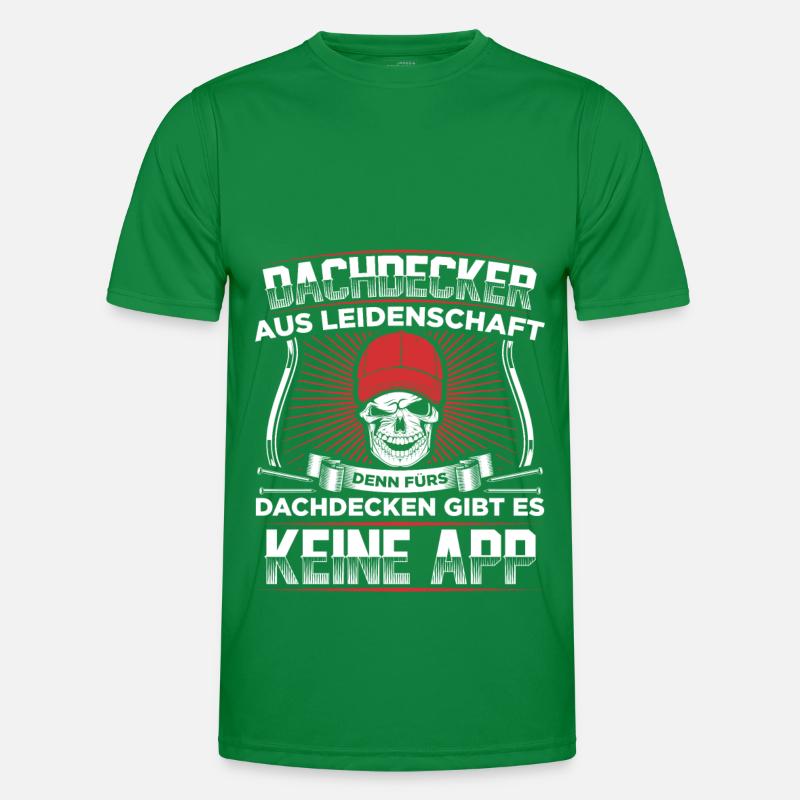 Dachdecker Dachdeckermeister | Dachdecken Geschenk Männer Funktions-T-Shirt