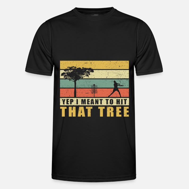 Discgolf | Disc Golf Discgolfspieler Geschenk - Männer Funktions-T-Shirt - Schwarz