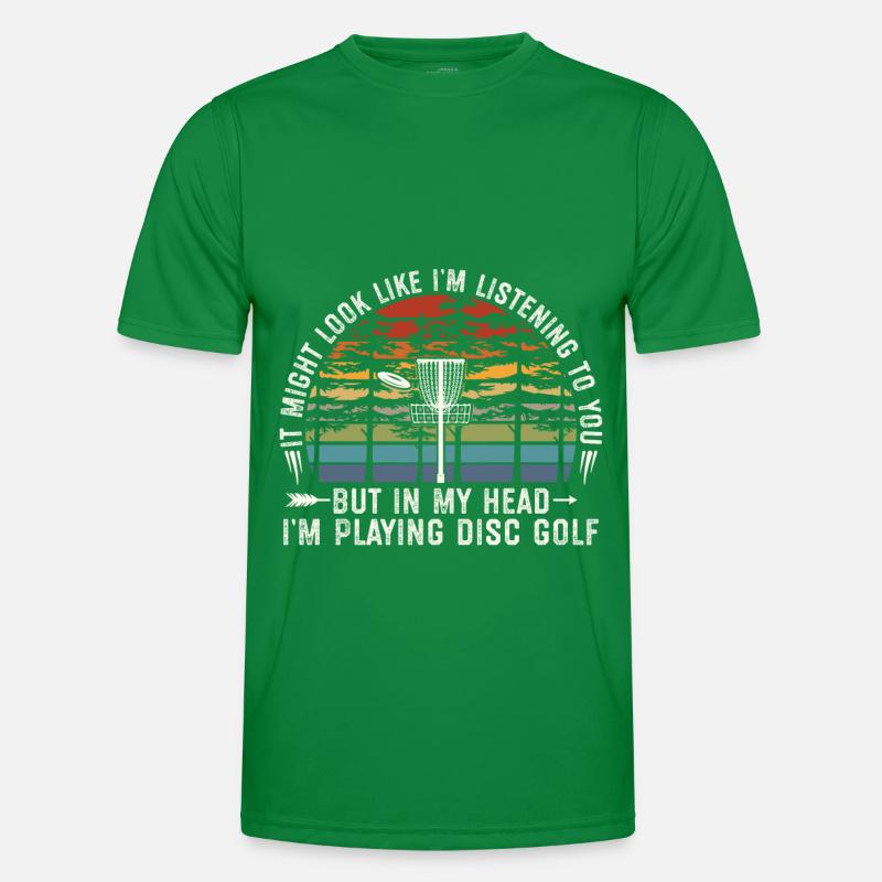 Discgolf Discgolfer Discgolfspieler Geschenk Männer Funktions-T-Shirt