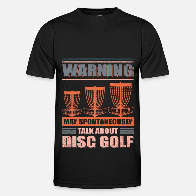 Discgolf Dsic Golf | Discgolfspieler Geschenk Männer Funktions-T-Shirt