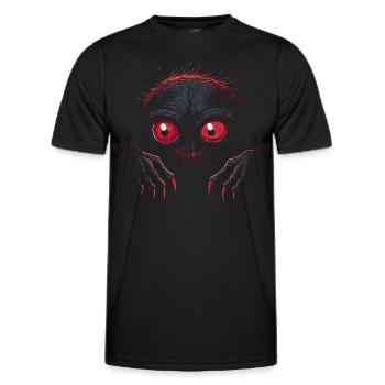Creepy Goblin - Männer Funktions-T-Shirt - Schwarz - Vorne - AI Model Male 178 dark (178cm)