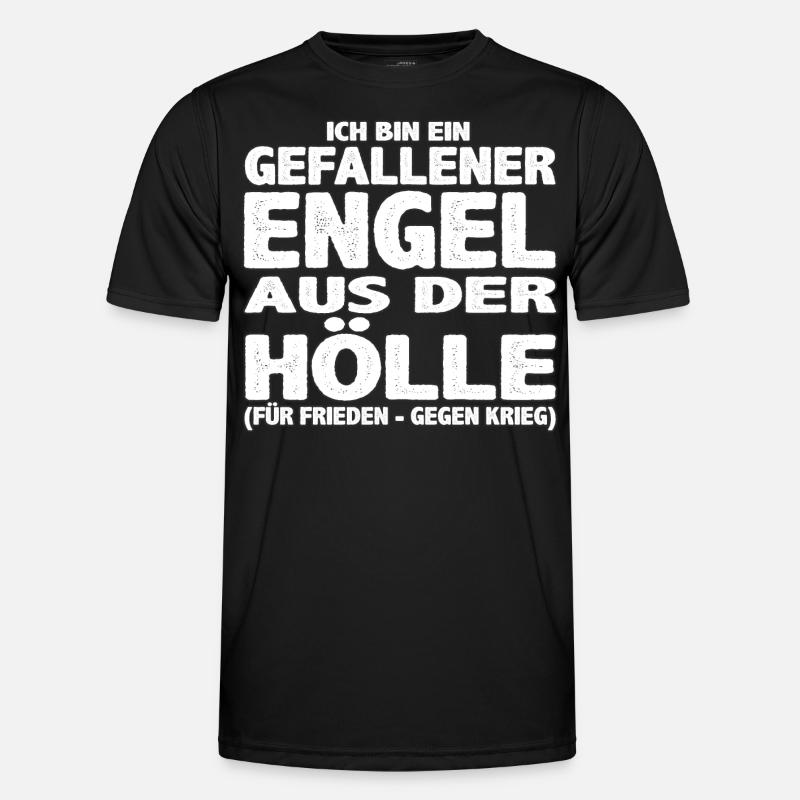 Gefallener Engel aus der Hölle Männer Funktions-T-Shirt