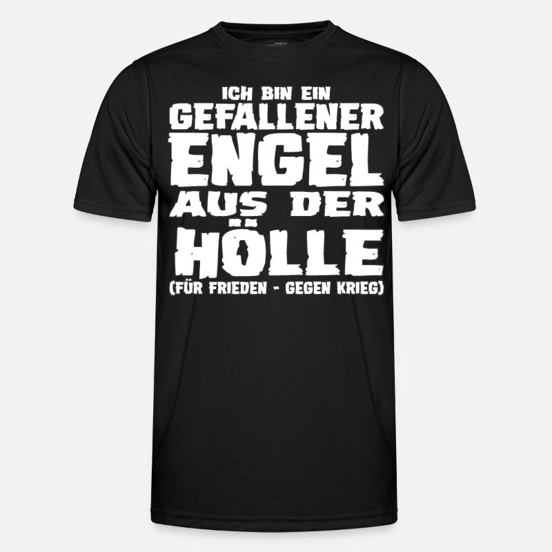 Gefallener Engel aus der Hölle Männer Funktions-T-Shirt