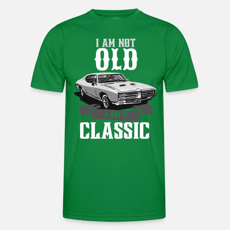 Ich bin nicht alt, ich bin ein Klassiker Männer Funktions-T-Shirt