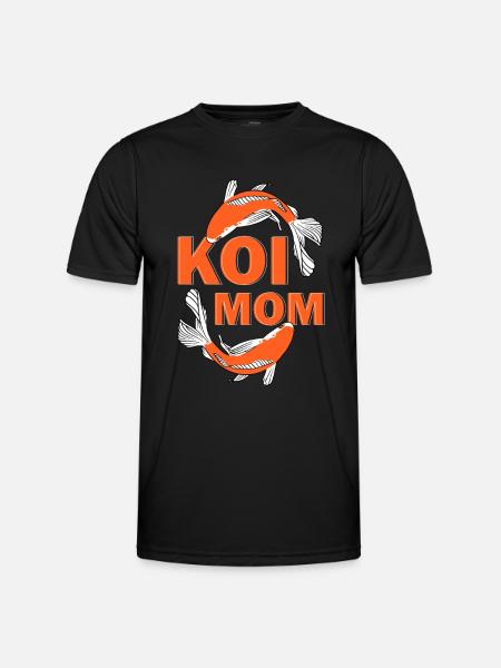 Koi Fish Japanese - Men's Functional T-Shirt - black